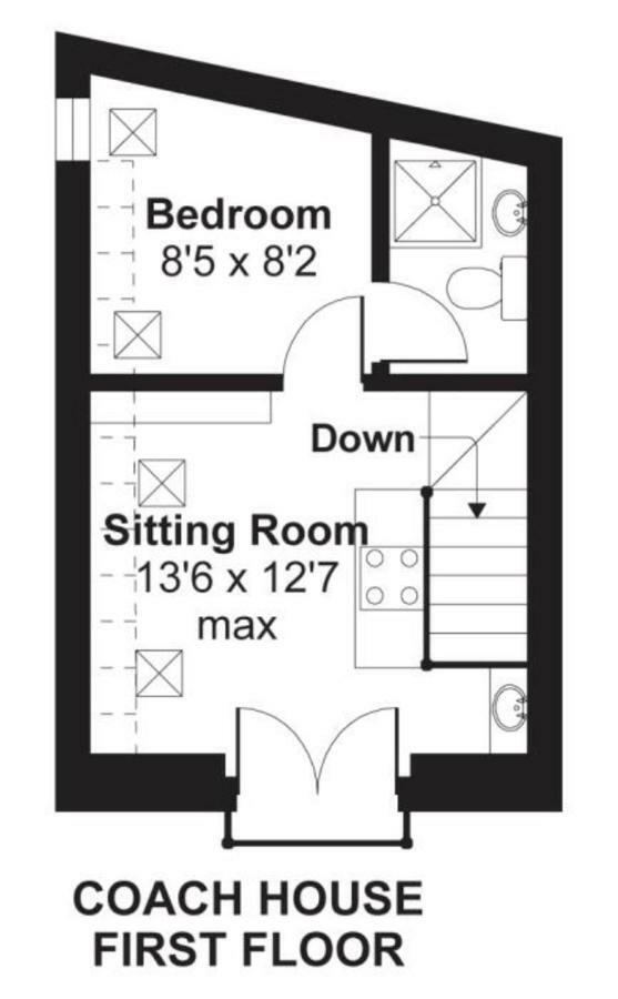 Apartament Coachhouse St Ives Zewnętrze zdjęcie